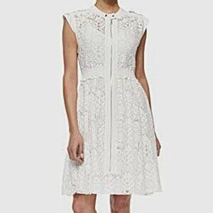 Lace Moto Dress